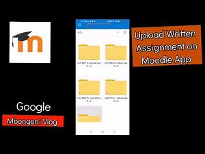 UNISA. How to UPLOAD WRITTEN ASSIGNMENT / WORK on Moodle App 2022. Invigilator App