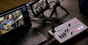 Using the VR-1HD for Creating Live Video