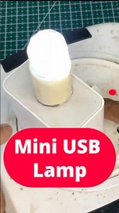 Turn a USB Plug into a Cool LED Lamp #ytshorts #shorts #experiment #diy