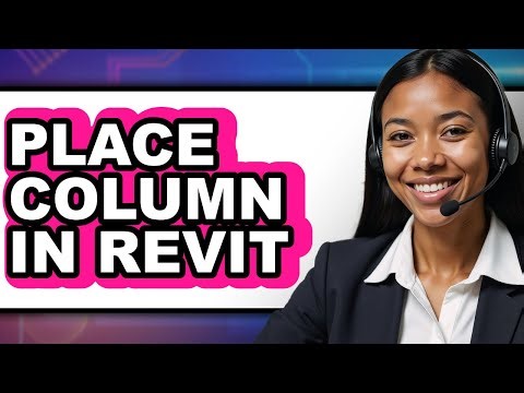 How to Place a Column in Revit 2025 (Only Way)