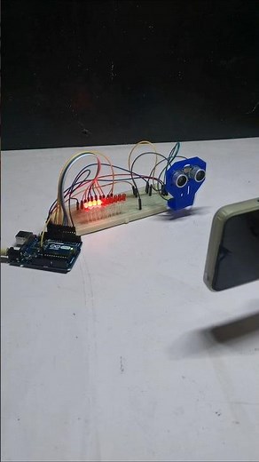DIY Object Distance Indicator using Arduino & Ultrasonic Sensor