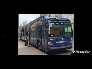 B82-SBS Driving Bus Audio Ride From Spring Creek Seaview Towers to Bensonhurts Bay 37th St