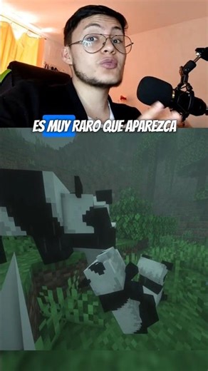 PANDA MIEDOSO | #shorts #minecraft