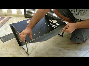 Fire Pit , Barbecue Easy Design ,Easy Montage Firepit Bbq