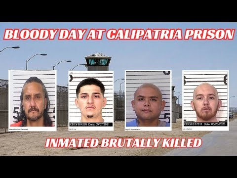 Inmate Brutally Killed at Calipatria State Prison. #cdcr #prison #murdernews