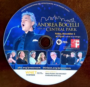 Andrea Bocelli - Andrea Bocelli Live In Central Park
