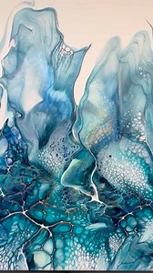 47K views · 602 reactions | The BIG Splash!!  #fluidart #waterpainting #artsplash #waterfallacrylics #abstractart | Waterfall Acrylics | Facebook