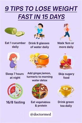 Lose Weight FAST in 15 Days | 9 Proven Tips for Quick Fat Loss (Doctor-Approved Guide)