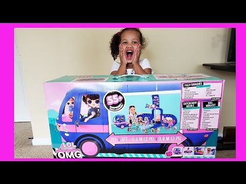 4 in 1 L.O.L. OMG Dolls Glamper Camper