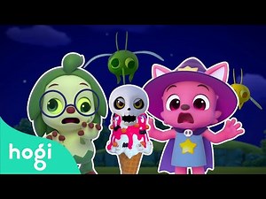 🎃 Halloween Zombie Mosquitoes 🦟 + Spooky Ice Cream Shop 🍦｜Hogi Halloween｜Hogi Pinkfong