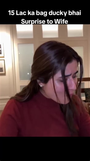 Ducky Bhai Surprises Wife with 15 Lakh Bag Gift