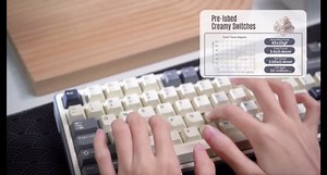 RK ROYAL KLUDGE R87 Pro Wired Mechanical Keyboard with Hot Swappable Knob 75% RGB Backlit Gaming Keyboard 88 Keys TKL Gasket Mounted with QMK/VIA and Linear Creamy Switch