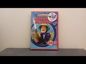 Fireman Sam Greatest Rescues UK DVD Menu Walkthrough