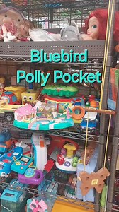 231K views · 1.3K reactions | Bluebird Toys of Swindon, England, licensed the concept and the first Polly Pocket toys appeared in stores in 1989. #etsyseller #reseller #thrifting #thriftwithme #goodwillfinds #vintagetoys vintaget | Art GaLaur Vintage Co | Facebook