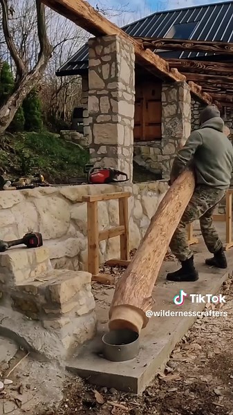 Building the Roof for Wilderness Shelter