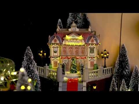 Lemax display at the 2020 Christmas World Fair in Frankfurt, Germany.