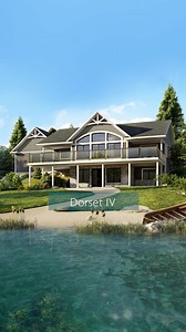 Dive into serenity with Beaver Homes & Cottages breathtaking waterfront luxury models. Experience the ultimate escape from the comfort of your own home, with high end finishes and luxe layouts: https://bit.ly/homehardware-beaver-homes-and-cottages #HeresHow #BeaverHomesAndCottages #CottageLife #CottageCore #WaterfrontHomes | Home Hardware, Building Centre & Furniture Stores