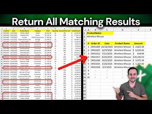 How to Return All Matching Results in Excel | VLOOKUP vs FILTER