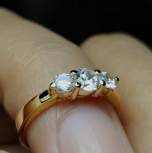 8K views · 177 reactions | 18k gold diamond ring is made | The hallmark | Facebook