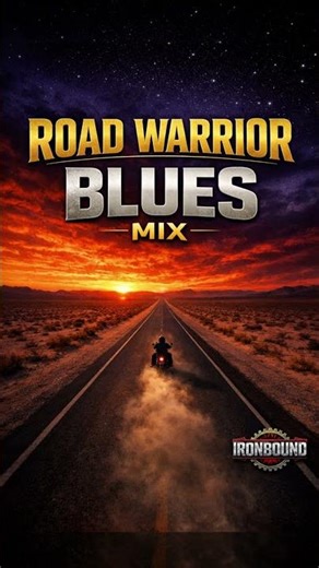 1 Hour of DOOM BLUES for Bikers 🔥 Road Warrior Mix Drops Friday