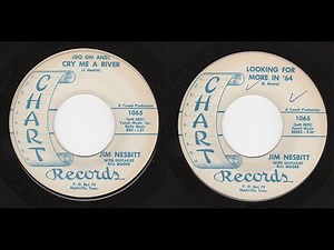 Jim Nesbitt - Chart 1065 - "Looking For More In '64" -bw- "(Go On And) Cry Me A River"