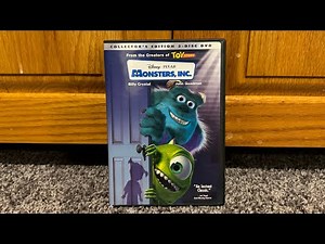 Monsters, INC (US) DVD Unboxing