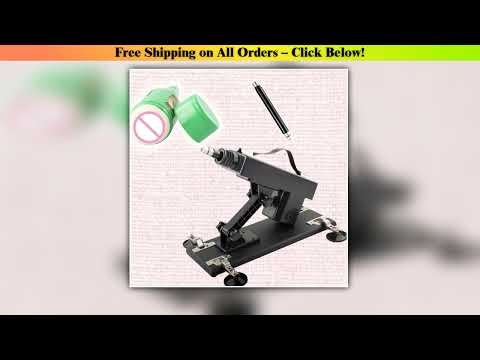 FREDORCH Popular Quiet Automatic Sex Machines with 3XLR Accessories Big Dildo Adjustable Speed