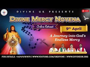 (LIVE) Divine Mercy Novena (9 April 2026) Divine UK