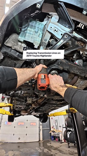 Replacing Transmission Lines on a 2019 Toyota Highlander