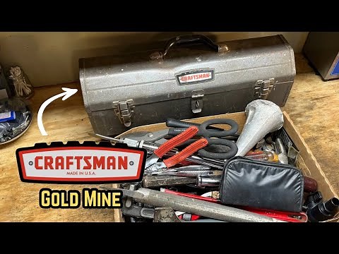 Marketplace Vintage Tool Box Haul with Tools, Let’s See What We Got