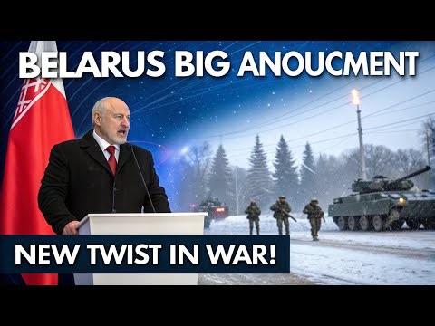 🇧🇾 “Belarus’ Big Announcement: A New Twist in the Russia-Ukraine War!”