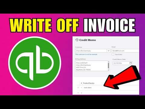 How To Write Off An Invoice To Bad Debt In QuickBooks Online (2026) (Complete Guide)