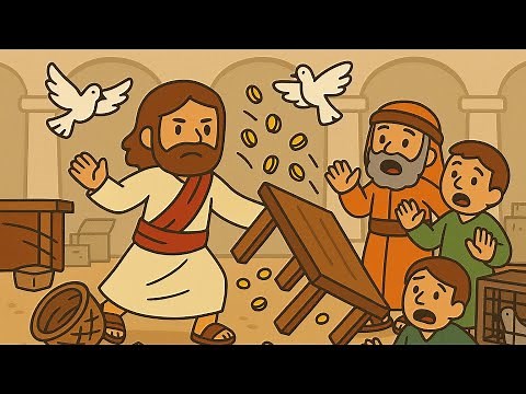¿Por qué Jesús se enojó en el templo? | Semana Santa para niños | Niños para Dios