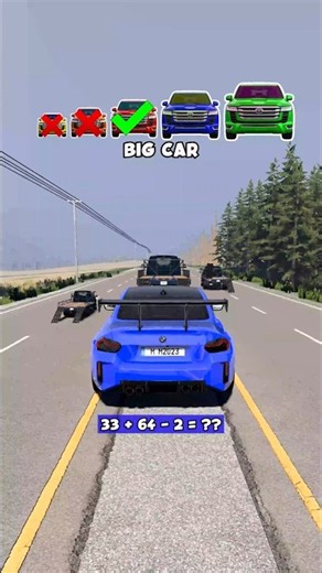 Big & Small BMW Vs Three Truck