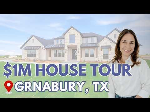 Million Dollar New Construction Home Tour | Granbury, Texas