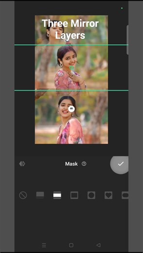 3 Mirror Layer Effect in InShot | Easy Editing Tutorial | #shorts #inshot #viral