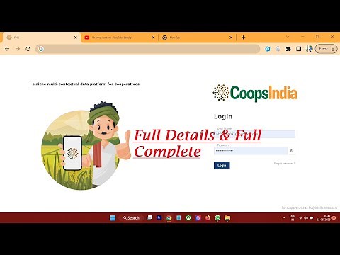 FHR fillup kivabe korbo | Coopsindia login | How to fillup FHR\\FVR | PACS Computerization software