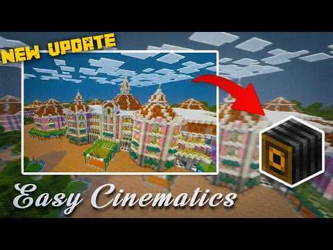 How to shoot Cinematic Scenes in Minecraft bedrock/mcpe | Easy Cinematics!