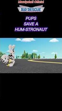 Pups Save A Hum-stronaut | PAW Patrol - Air Rescue Wipeout