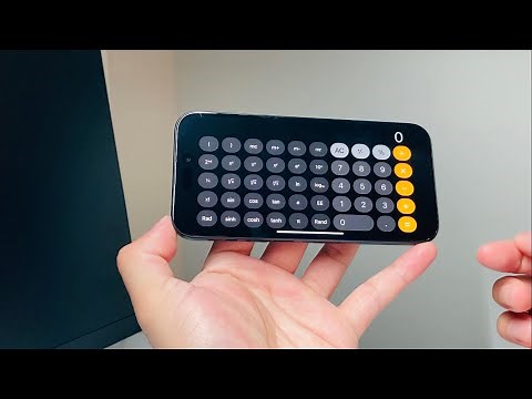 How to Make iPhone Calculator Scientific