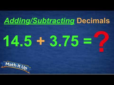 How to Add and Subtract Decimals (Step-by-Step)