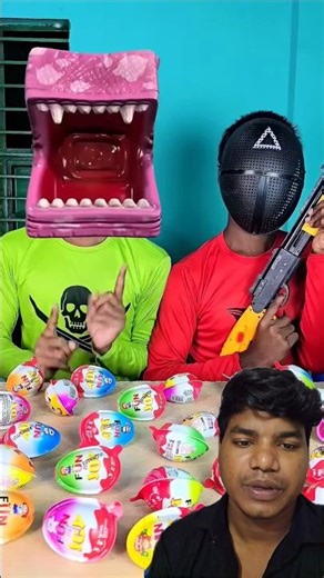 PAC-MAN vs Squid Game Guard – You Won’t Believe The Ending! 😂😱😰👾