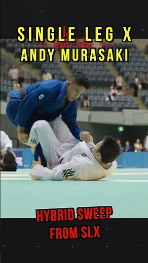 Andy Murasaki’s Hybrid Sweep from Single Leg X 🔁🔥