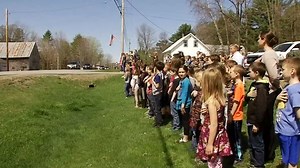 Canaan Elementary School students honor Corporal Eugene Cole