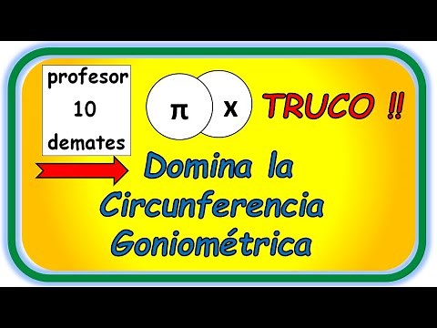 👉 Trigonometric Circle 🔝 [ Goniometric ] TRICKS Trigonometry