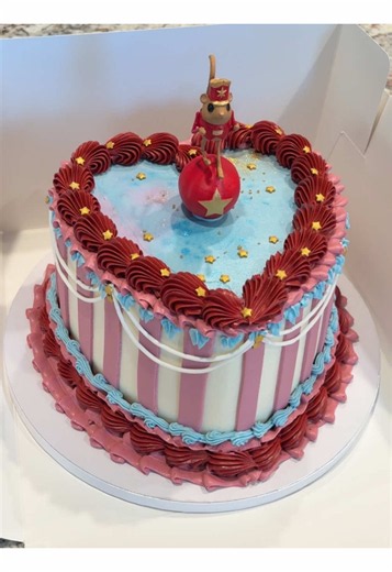 The cutest coraline cake 🥺😍 • • #coraline #fyp #viral #cake #heartcake