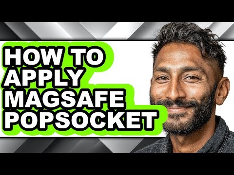 How to Apply Magsafe Popsocket (only Way)