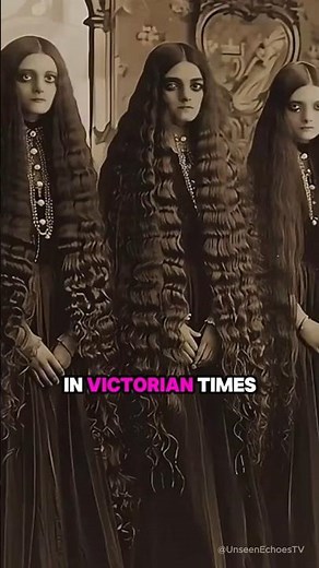 The Secret Of Victorian Women’s Hair 😨 | #historyfacts #Victorian
