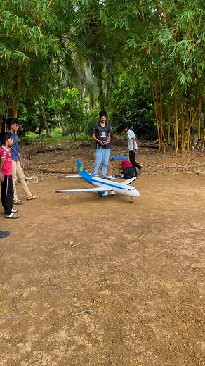 2.9M views · 10K reactions | Homemade Remote control ✈️aeroplane test flying #boeing#reel | Junaid C | Facebook