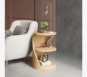 Tom Schneider Single Lamp Table